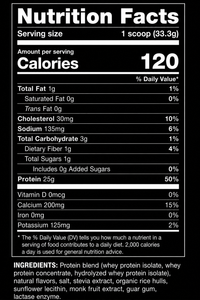 Vanilla Whey Protein Pouch