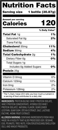 Vanilla Whey Protein PHINTECH™ Bottle