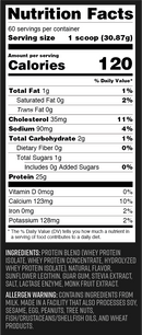 Vanilla Whey Protein Pouch