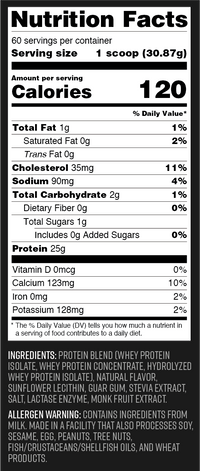 Vanilla Whey Protein Pouch