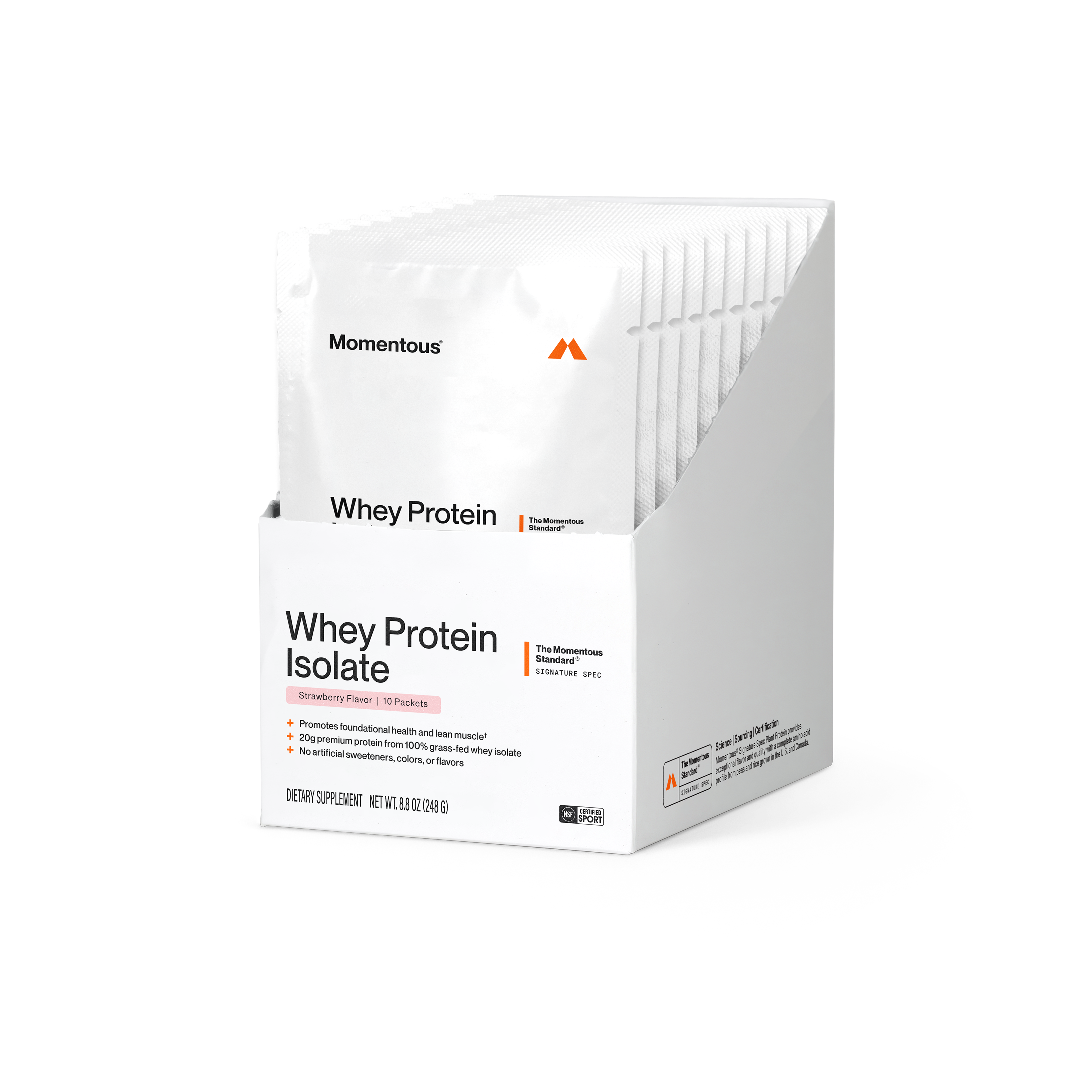 Whey Protein Isolate 10-Travel Packs
