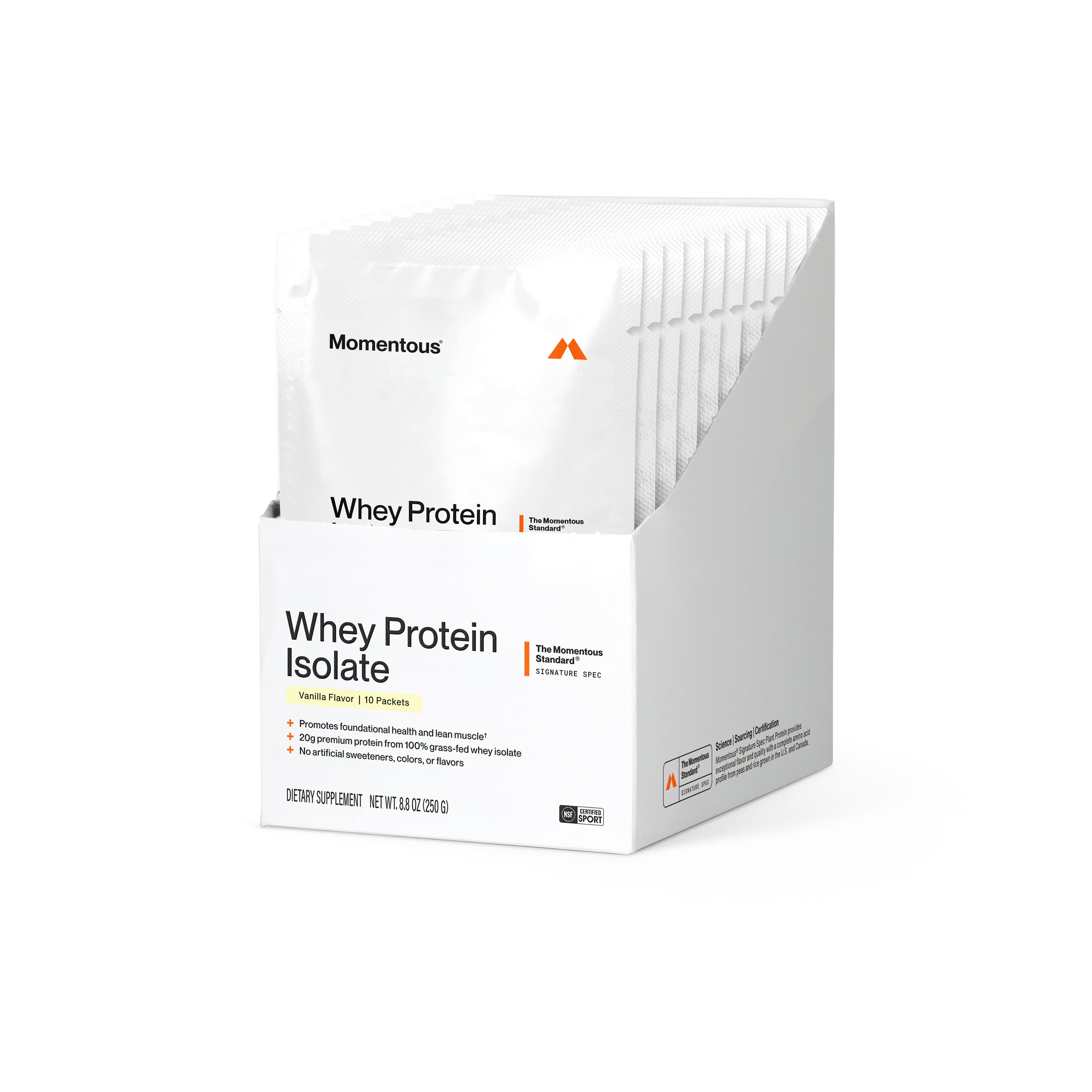 Whey Protein Isolate 10-Travel Packs