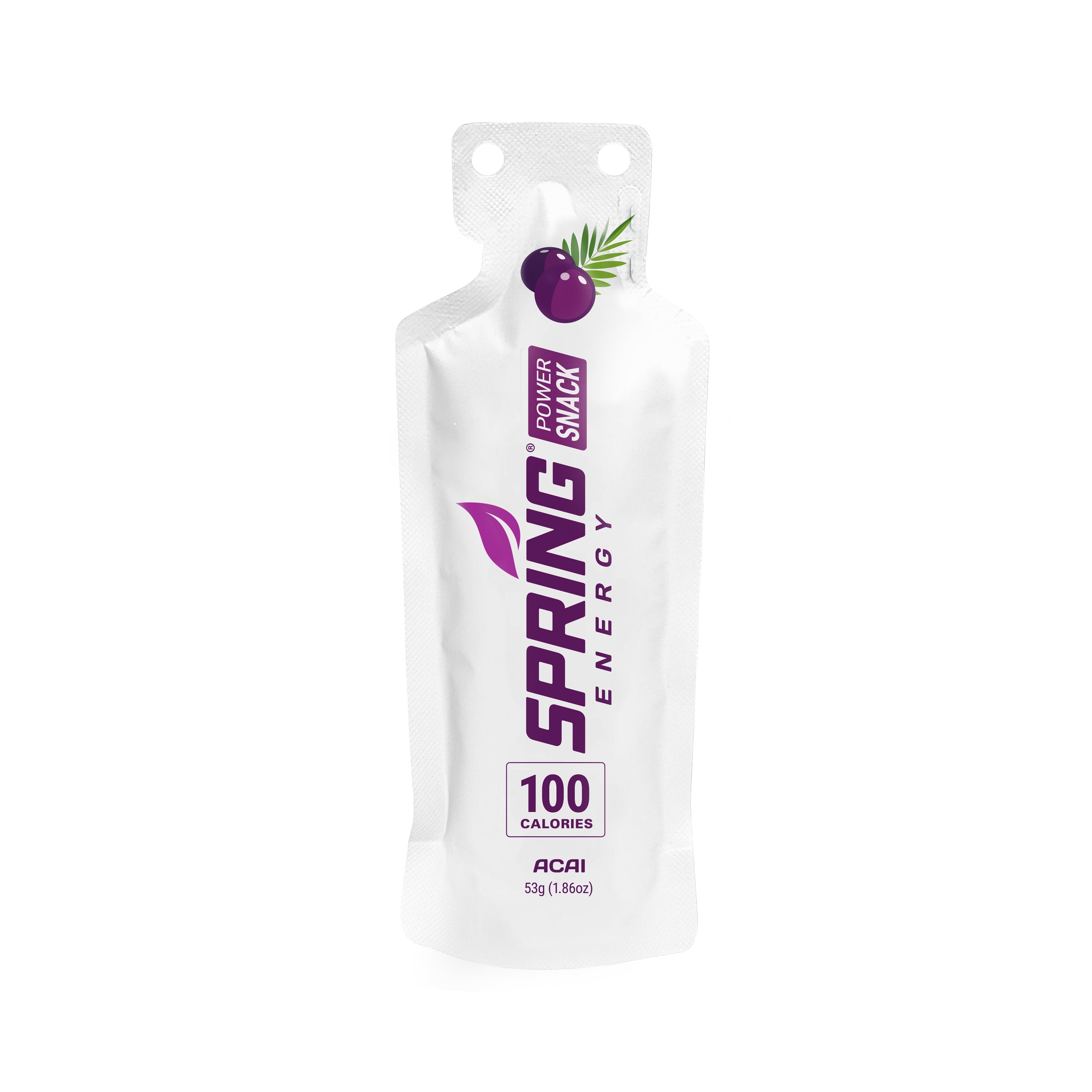 Acai Power Snack (Vegan) 100 Kcal - A Light Energy Gel For Daily Training
