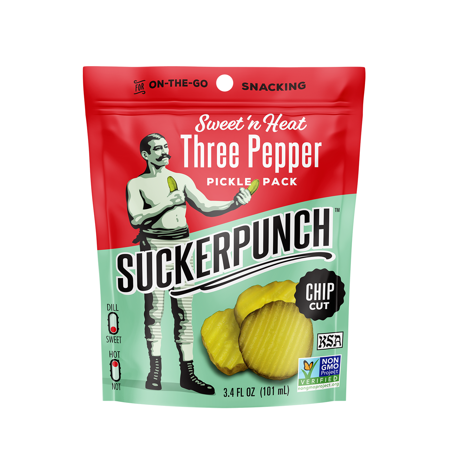 Sweet 'n Heat 3-Pepper Snack Pack