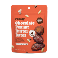 Chocolate Peanut Butter-Filled Dates | Snack Packs